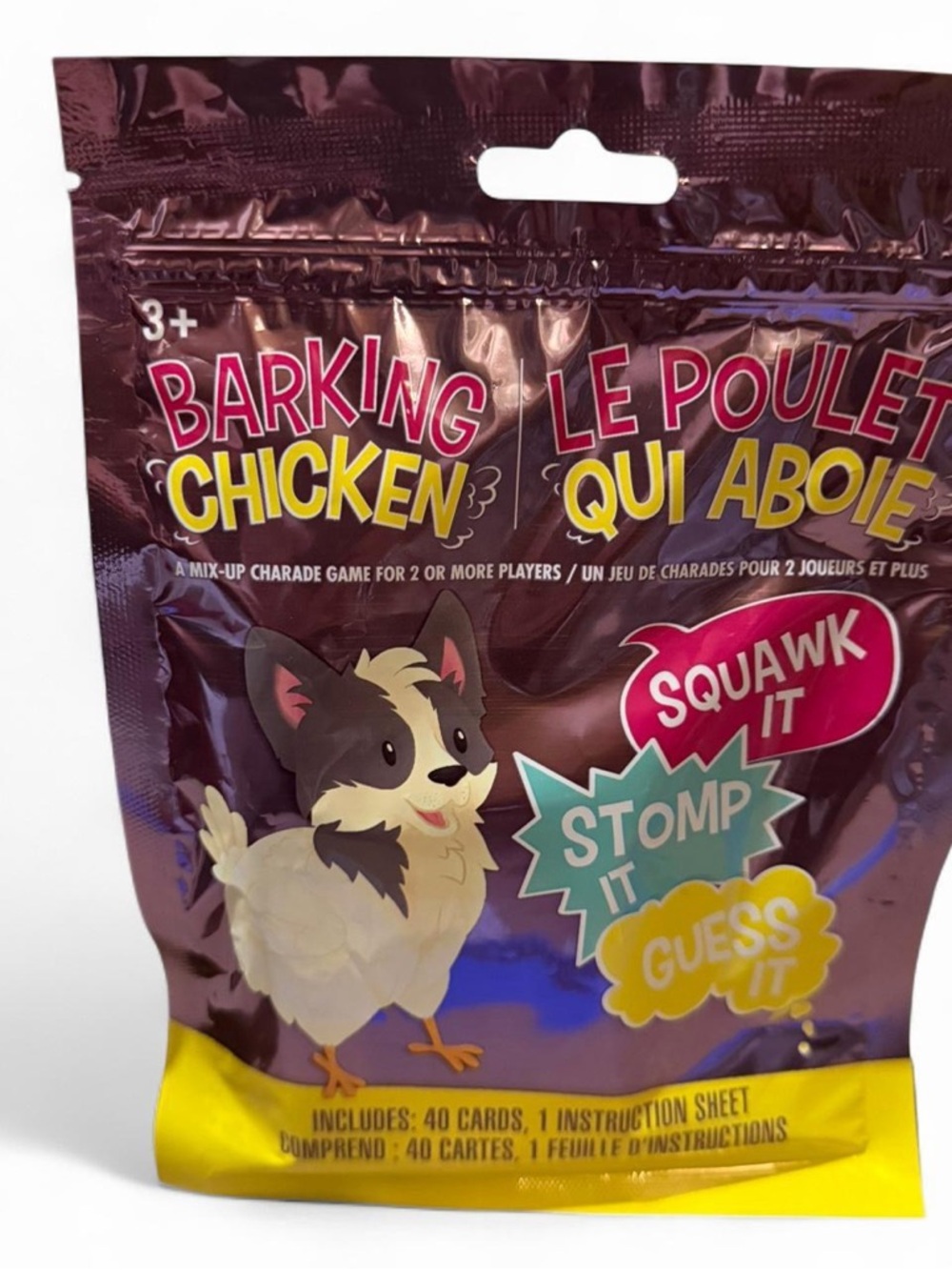 Barking Chicken Game Pack - Purple and Yellow